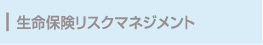 生命保険リスクマネジメント
